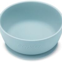 PandaEar Paquete de 3 cuencos para bebé con succión, tazón de silicona para alimentos para bebés, niños pequeños, silicona suave y segura de grado alimenticio, sin BPA (multicolor) - Image 7