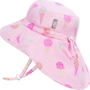 JAN & JUL Summer Adventure - Sombreros de sol de ala ancha 50+ UPF de secado rápido para niños