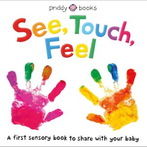 Libro See, Touch, Feel: A First Sensory Book - Libro de cartón – Tacto, Visión y Sentidos